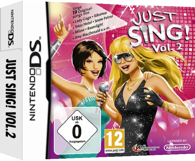 Just Sing! - Vol. 2 — box-3D (DE)