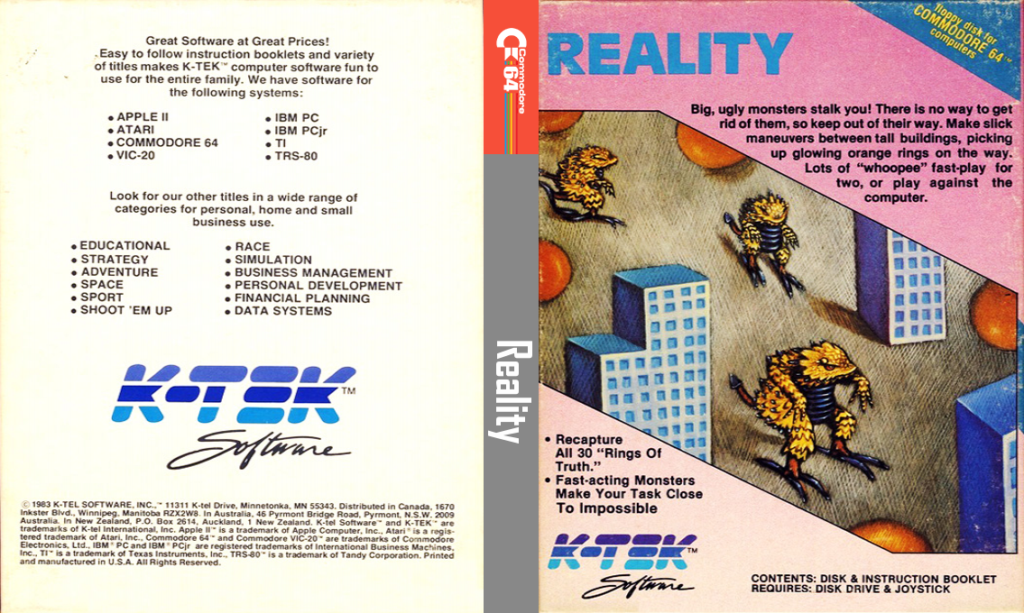 Reality — box-texture (US)