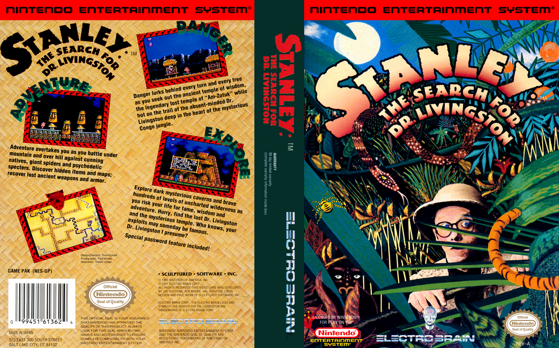 Stanley - The Search For Dr. Livingston — box-texture (US)
