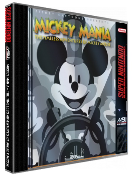 Mickey Mania - The Timeless Adventures Of Mickey Mouse — box-3D (US)