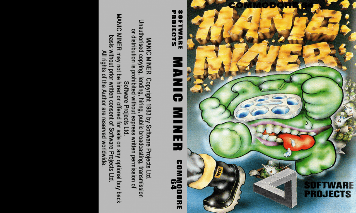Manic Miner — box-texture (EU)