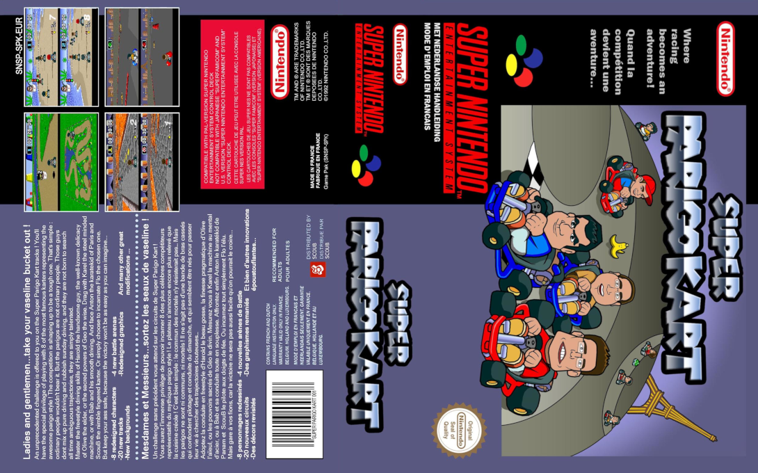 Super Parigo Kart — box-texture (EU)