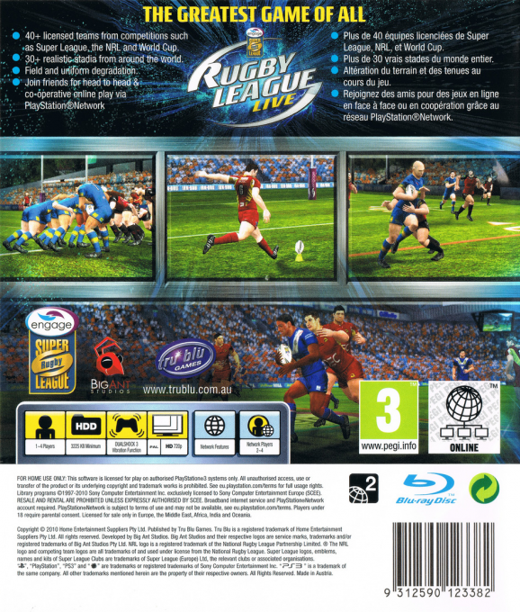 Rugby League Live — box-2D-back (EU)