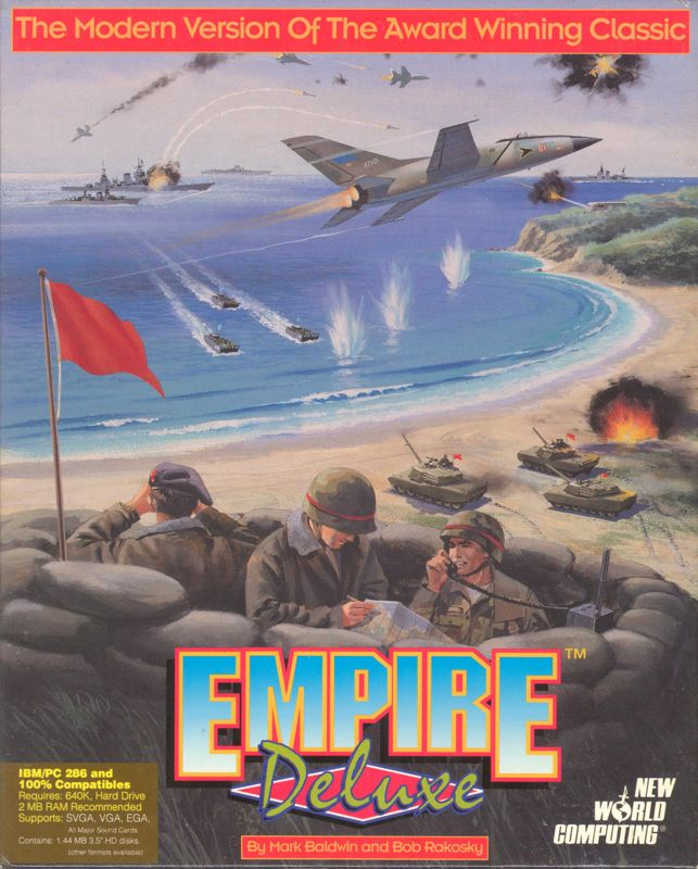 Empire Deluxe — box-2D (EU)