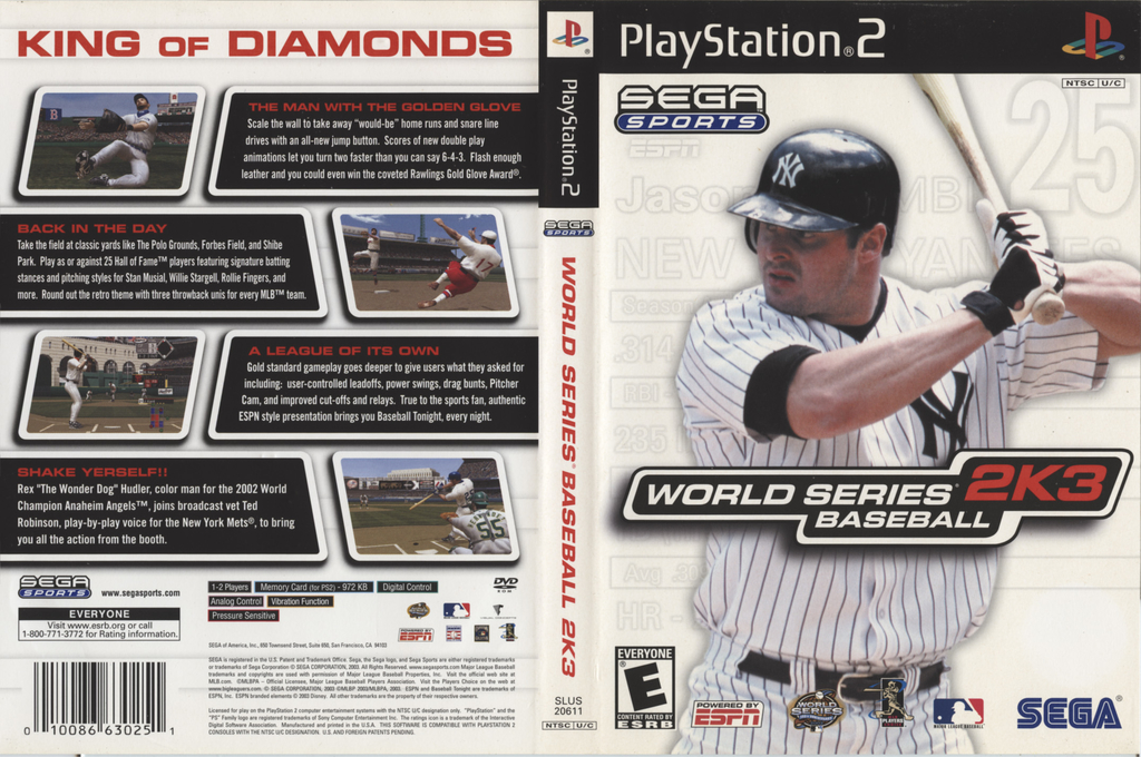 World Series Baseball 2k3 — box-texture (US)