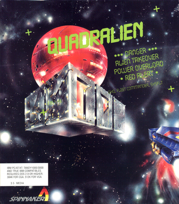 Quadralien box art
