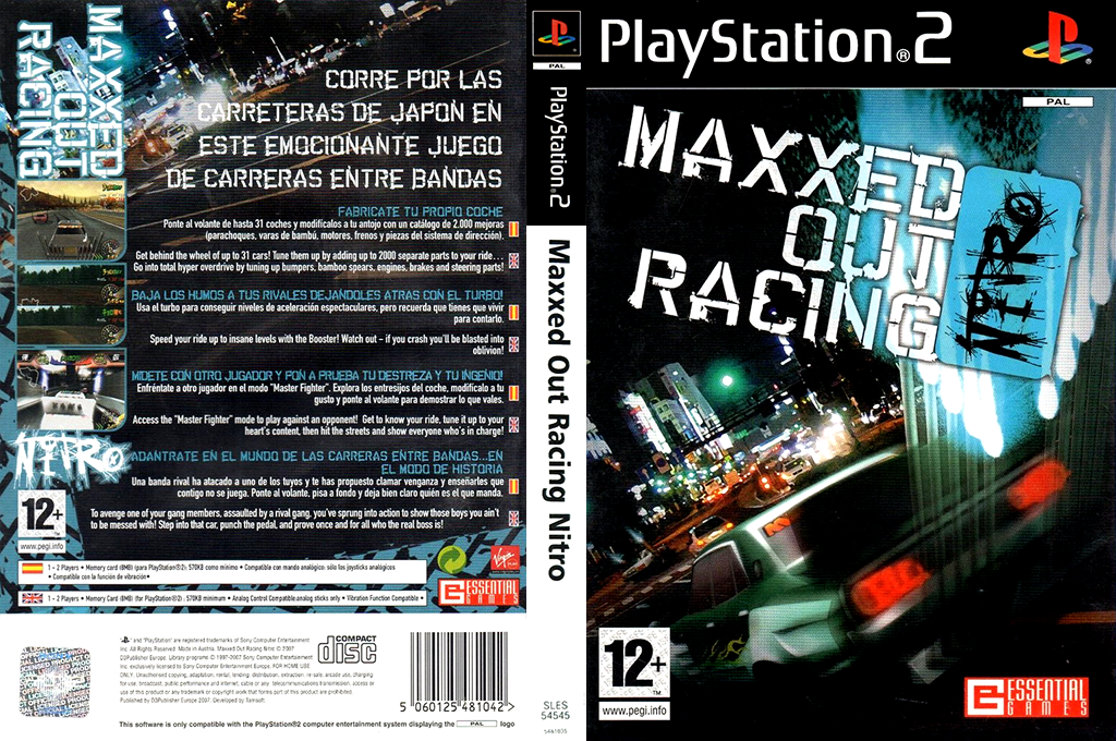 Maxxed Out Racing Nitro — box-texture (EU)