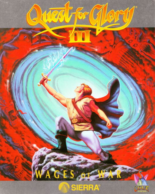 Quest For Glory 3 - Wages Of War box art