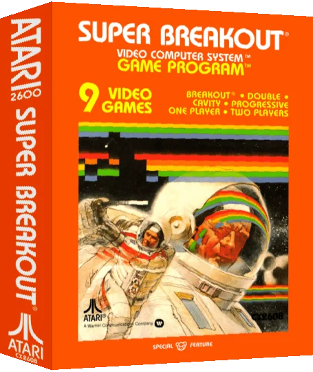 Super Breakout — box-3D (US)