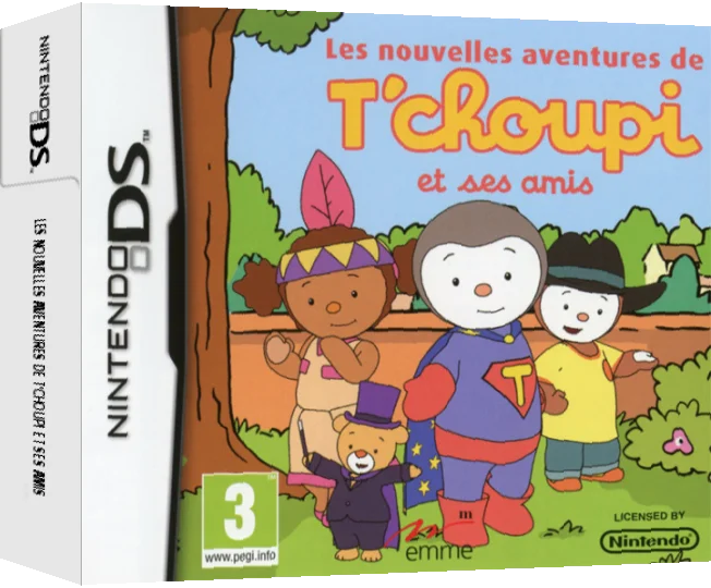 Nouvelles Aventures de T'choupi et Ses Amis, Les — box-3D (FR)