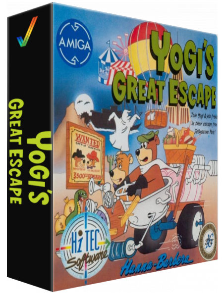 Yogi's Great Escape — box-3D (CUS)