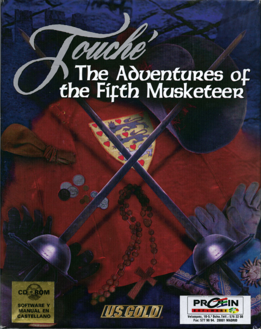 Touché - The Adventures of the Fifth Musketeer — box-2D (EU)