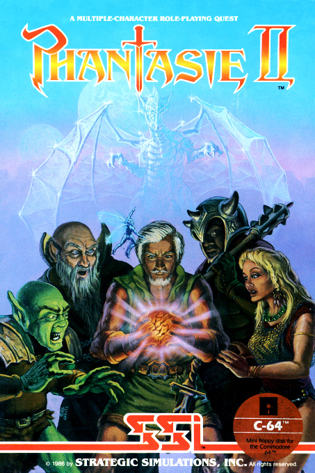 Phantasie II box art