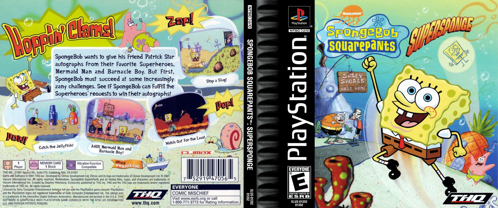 Spongebob Squarepants - Supersponge — box-texture (US)