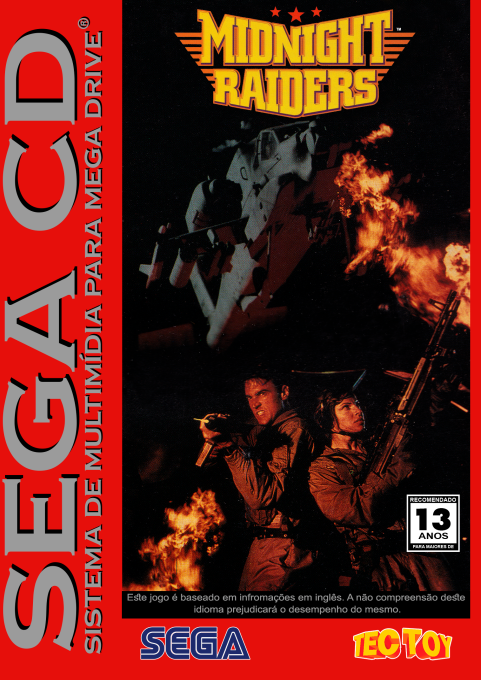 Midnight Raiders — box-2D (BR)