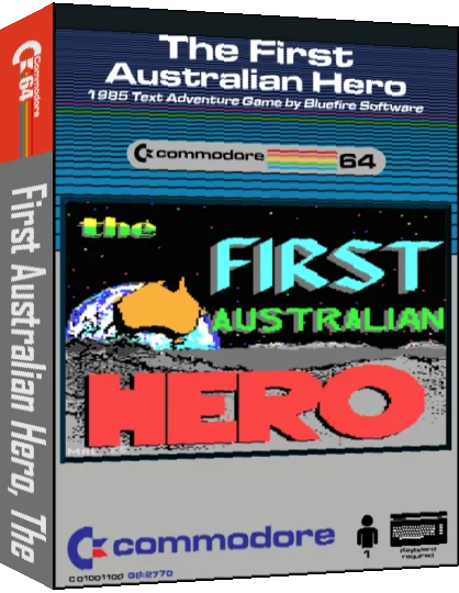 The First Australian Hero — box-3D (CUS)