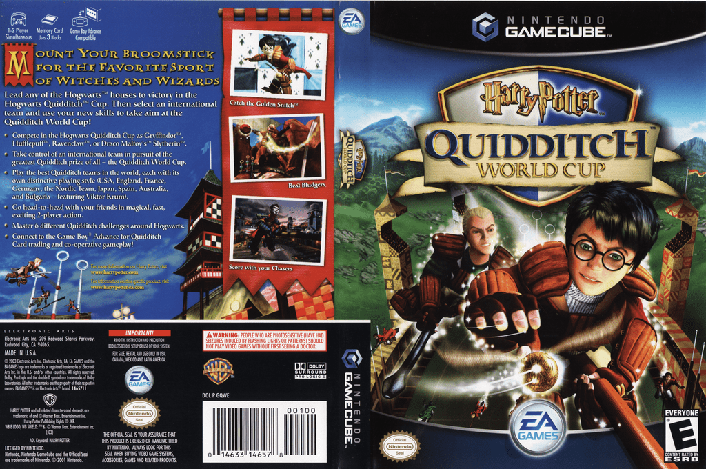 Harry Potter - Quidditch World Cup — box-texture (US)