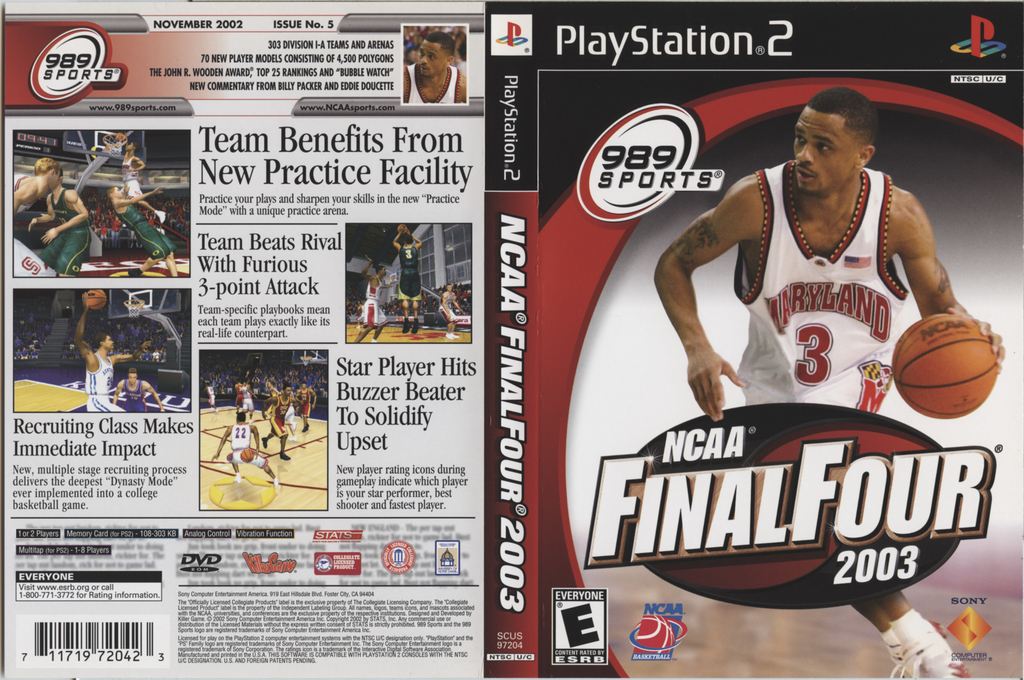 NCAA Final Four 2003 — box-texture (US)