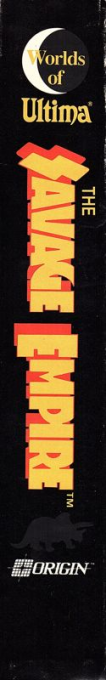 Worlds Of Ultima - The Savage Empire — box-2D-side (US)