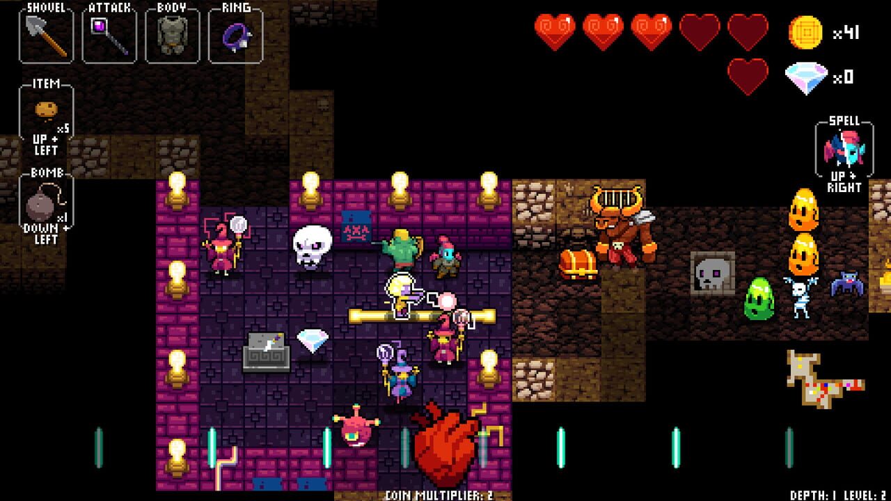 Crypt of the NecroDancer - Amplified — screenshot (WOR)