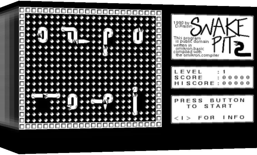 Snake Pit 2 — box-3D (WOR)