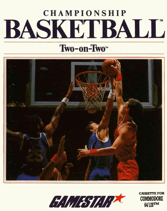 Gba Championship Basketball - Two-on-two box art