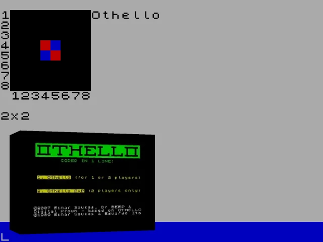 1 Line Othello — mixrbv2 (WOR)