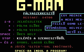 G-man Editor — sstitle (HU)