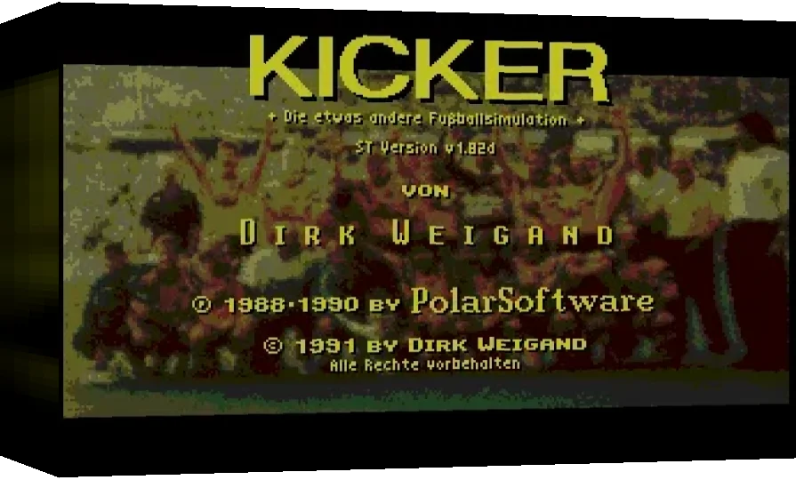 Kicker - Die Etwas Andere Fussballsimulation — box-3D (WOR)