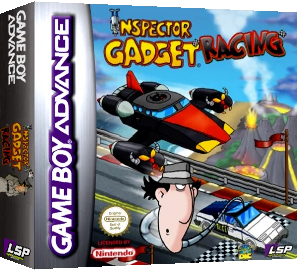 Inspector Gadget Racing — box-3D (EU)