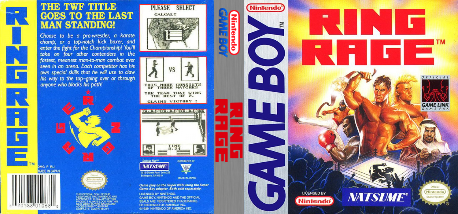 Ring Rage — box-texture (US)