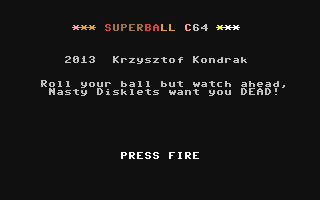Superball C64 — sstitle (WOR)