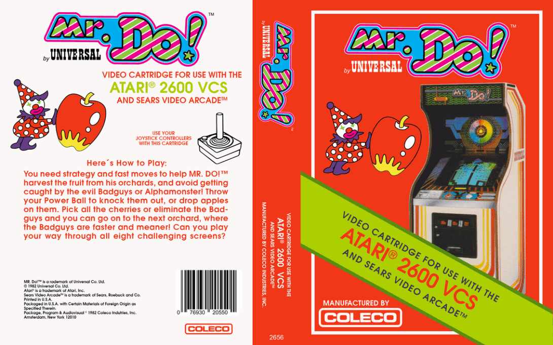 Mr. Do! — box-texture (US)