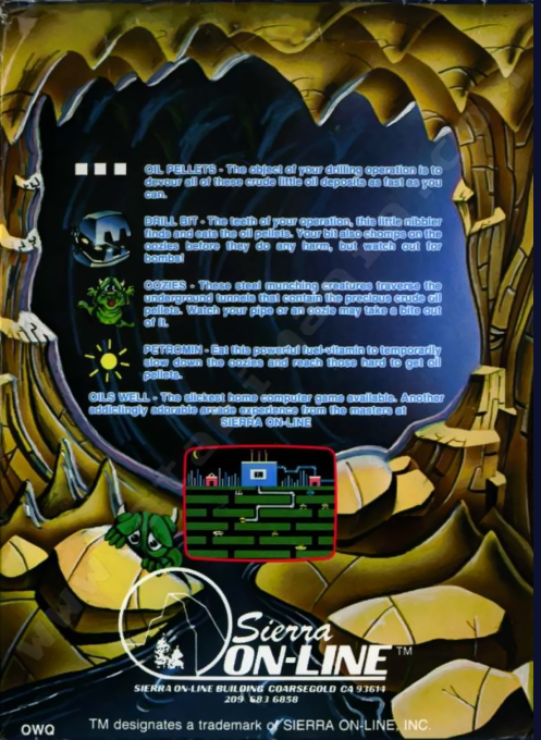 Oil's Well — box-2D-back (US)