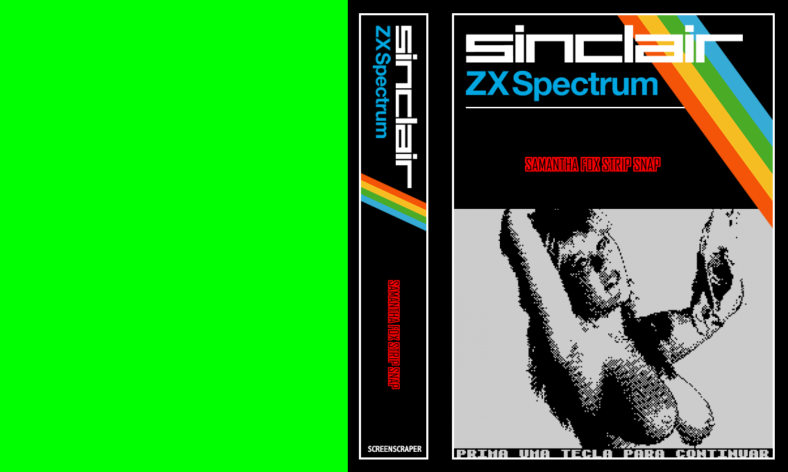 Samantha Fox Strip Snap — box-texture (SS)