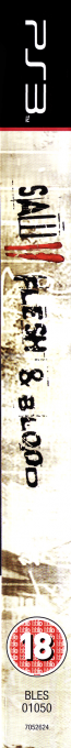 Saw II - Flesh & Blood — box-2D-side (UK)
