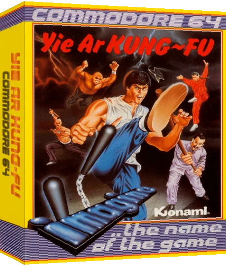 Yie Ar Kung-Fu — box-3D (EU)
