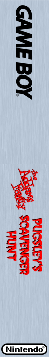 Addams Family - Pugsley's Scavenger Hunt, The — box-2D-side (DE)
