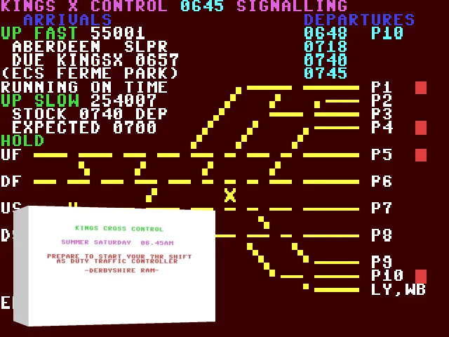 Rail Traffic Control : Kings Cross — mixrbv2 (WOR)