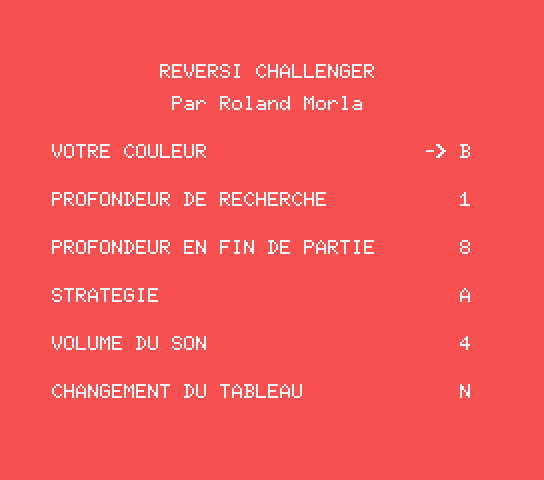 Reversi Challenger — sstitle (FR)
