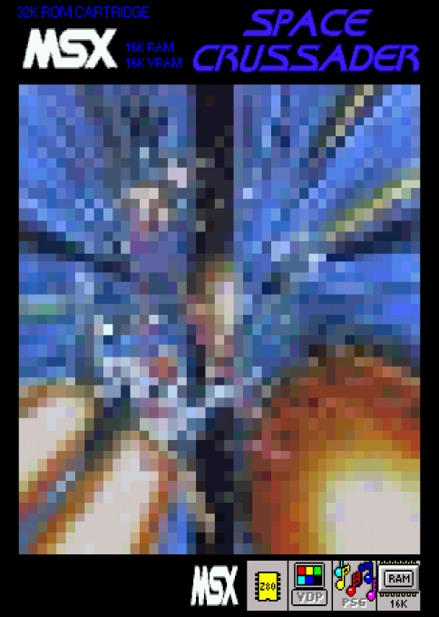 Space Crussader box art