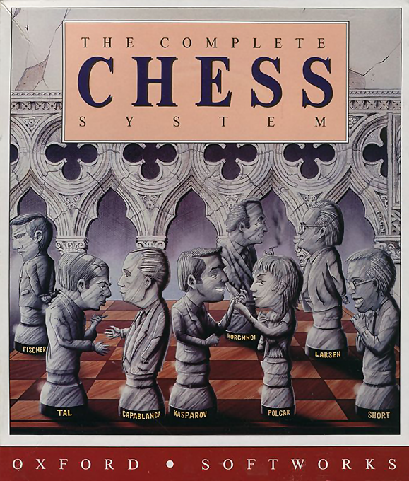 Complete Chess System, The box art