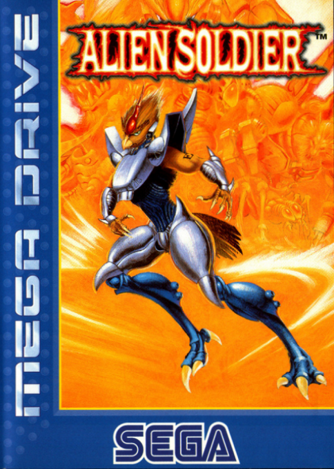 Alien Soldier box art