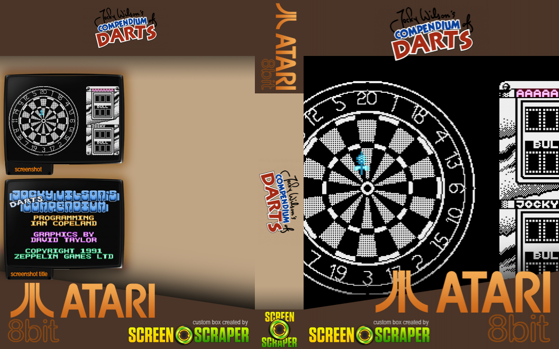 Jocky Wilson's Compendium of Darts — box-texture (SS)