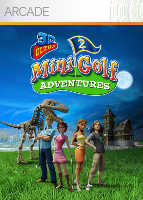 3d Ultra Mini Golf Adventures 2 box art