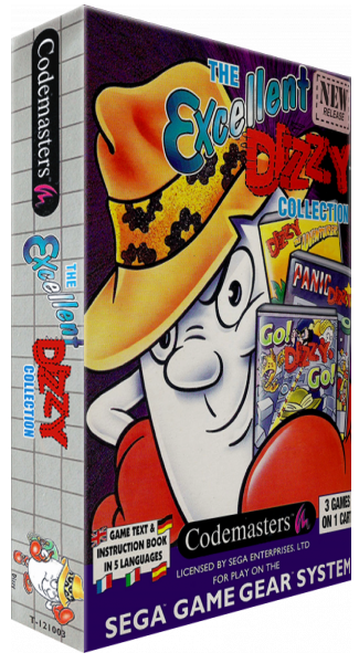 Excellent Dizzy Collection, The — box-3D (EU)
