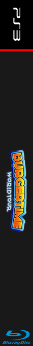 BurgerTime World Tour — box-2D-side (WOR)