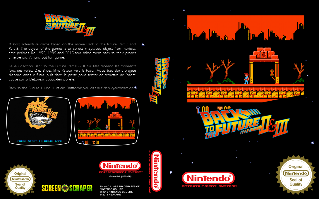 Back to the Future Part II & III — box-texture (SS)