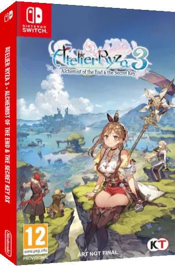 Atelier Ryza 3 - Alchemist of the End and the Secret Key DX — box-3D (EU)