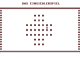 Einsiedlerspiel — ss (DE)